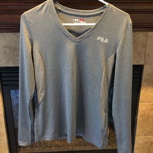 Fila Active wear long sleeve shirt